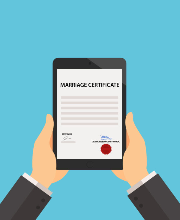 Marriage Certificate Notarization